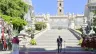 Pope Leo XIV greets the mayor of Rome at the foot of the Capitoline Steps before taking possession of St. John Lateran as bishop of Rome, May 25, 2025. / Credit: Vatican Media