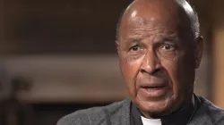 Cardinal Wilfrid Napier speaks to EWTN News in Rome on Monday, May 26, 2025. / Credit: EWTN News